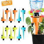 HASTHIP  Drip Irrigation System Plant Waterers DIY Automatic drip Water Spikes Taper Watering Plants Automatic houseplant Watering 12 pcs/Set