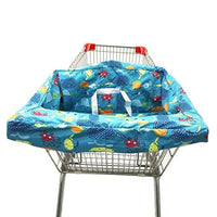 SNOWIE SOFT® Shopping Cart Cover for Baby, High Chair Cover for Restaurant Seat, Antislip Babies Shopping Car Cover, Buggy Cover, Portable Universal Baby Seat Cover for Baby 2-3 Years Baby Items Gift