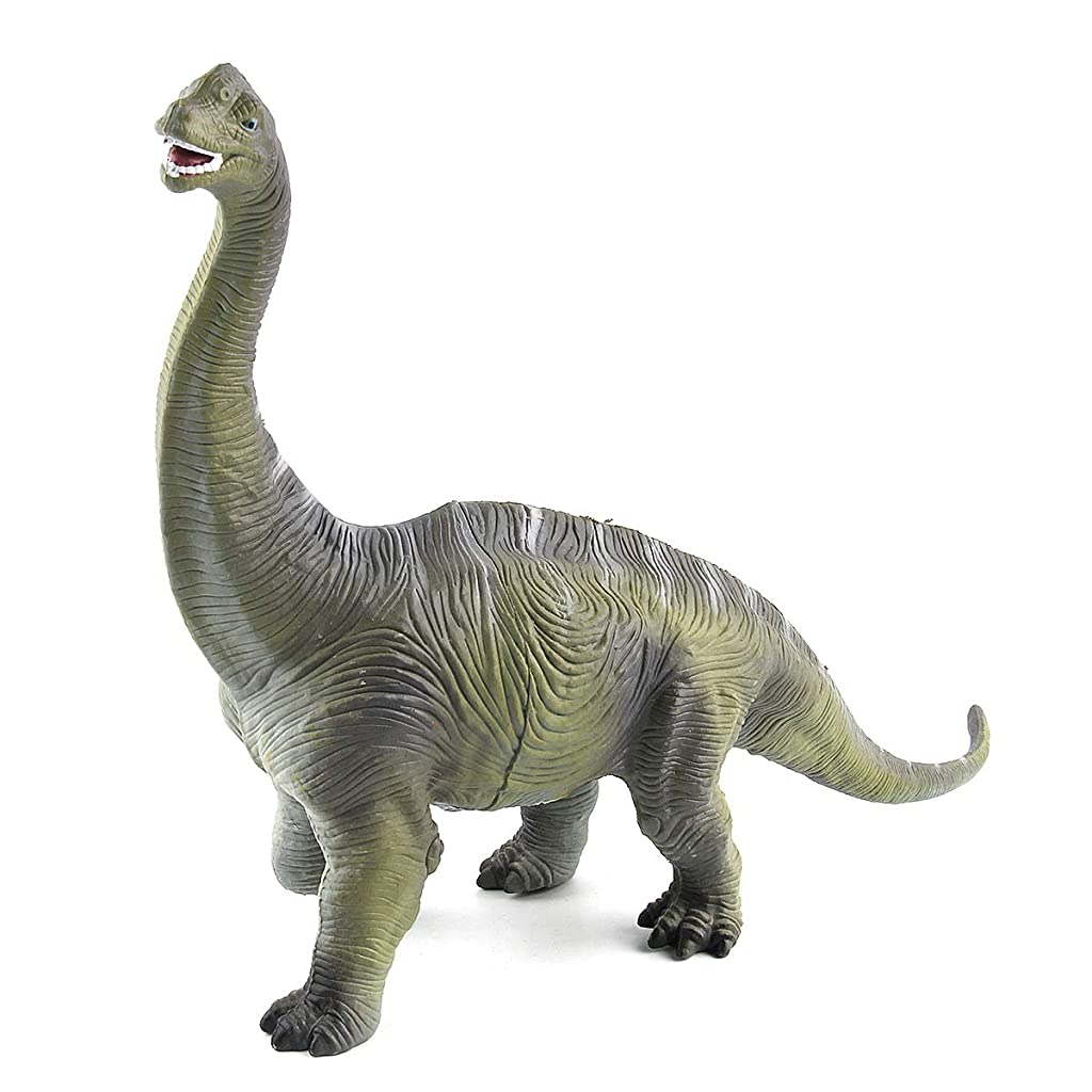 PATPAT  Dinosaur Toys for Kids Big Size ,Dinosaur Action Figures Realistic Dinosaur Toys Gifts for Kids Boys Girls(26 X 20 X 7 cm,Green Brachiosaurus)