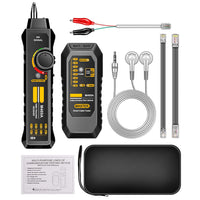 Serplex® Network Cable Tester, Networking Analyzer RJ45 RJ11 Multi-Function Wire Tracker and Circuit Tester with Earphone for Cable Collation, Network & Telephone Line Test