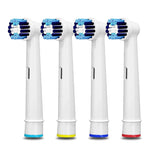 MAYCREATE 4 Pack Oral B Electric Tooth Brushes,Compatible Precision Clean Refills for Braun Oral B Professional Care 500 600 1000 2000 2500 3000 5000 7000 and More Electric Toothbrushes