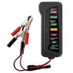 STHIRA Lukzer 12V Digital Battery Tester Alternator for Vehicles with 6 LED Lights