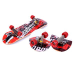 PATPAT  1Pc Mini Skateboard Finger Board Skate Boarding Kit