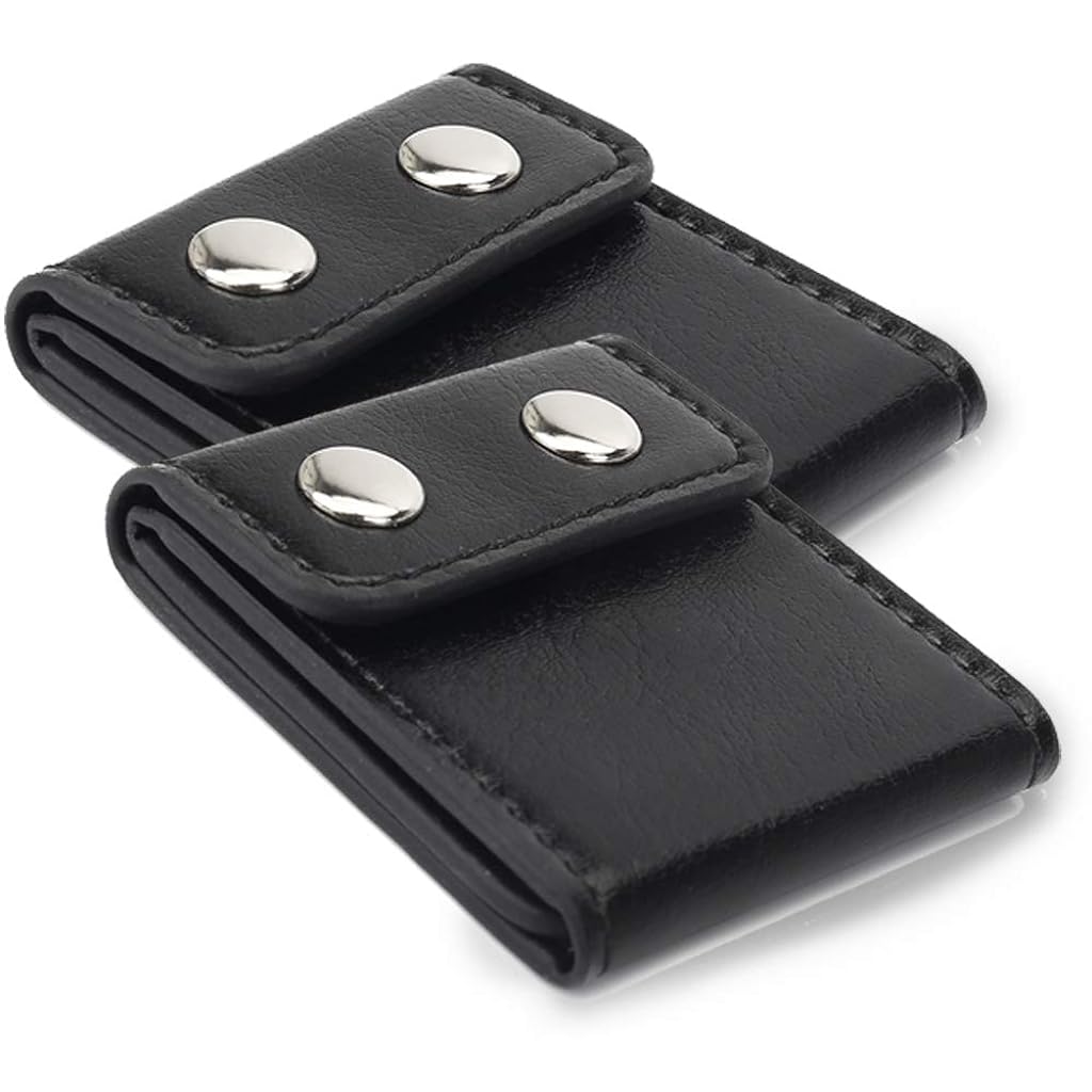 ZIBUYU Seatbelt Adjuster, 2 Pcs Universal PU Leather Car Seat Belt Clip Holder Comfort Safety Strap Positioner Locking Clip Protector for Adults Kids Children