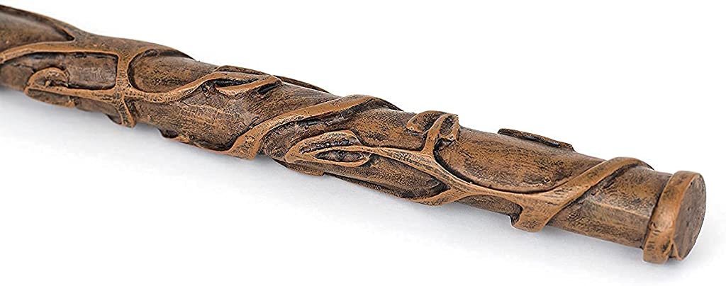 PATPAT Harry Potter Wands with Ollivanders Wand Box,Premium Polyresin & Metal,Party Costume Accessory for Halloween Cosplay Masquerade Christmas Gifts - Hermione (Multicolor)