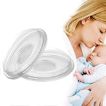 SNOWIE SOFT® 2Pcs Silicone Breast Shells Milk Collector Breastmilk Collector Nursing Cups Milk Saver Protect for Breastfeeding Opens Nipple Cap Breast Pads for Leaking Milk Soft & Reusable, 35mm