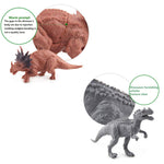 PATPAT Jurassic World Dinosaurs Figures Toys Set (3.5 Inches, Multicolor)