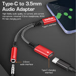 Verilux® USB C to 3.5mm Jack Audio Adapter, 2 in 1 Type C to Aux Audio Jack with 60W PD Fast Charging, Sound Card Game Audio Adapter Compatible with Galaxy S22 S21 Ultra 5G S20 S20+ Plus Note 20