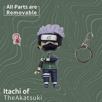 PATPAT  Naruto Keychain, Anime Keychain, Cute Keychains, Anime Accessories, Kakashi Figures Keychain Collection (Kakashi)
