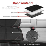 STHIRA® Car Seat Protector, Car Seat Protector for Baby Carseat Anti Slip Car Seat Mat for Baby Carseat Prevent Car Seat Wear Waterproof Car Seat Protective Mat Under Baby Carseat with Storage Pouches