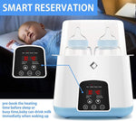 SNOWIE SOFT® 6 in 1 Baby Bottle Warmer & Sterilizer for Baby Food, Water Milk Heater & Defrost, Electric Steam Sterilizer with LCD Display, Accurate Temperature Control, Baby Accessories