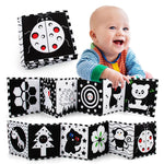 SNOWIE SOFT® Baby Cloth Book (Black)