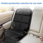 STHIRA® Car Seat Protector, Waterproof 600D Fabric Car Seat Protector Cover with 2 Storage Pockets Safe for Kids and Babies, Anti-Slip and Resistant Pet Car Seat Cover Protector for Dogs, SUVs, Vans, Sedans