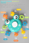 PATPAT® Sensory Toys for Kids, Cartoon Crab Activity Toys for Baby Fine Motor Skill Toy Montessori Toys for Toddler Soothing Toy Kids Interactive Toy Early Educational Toys Gifts for Newborns - Green