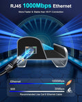 Verilux® Multipurpose Gaming Steam Deck Steam Dock Station 6 in 1 Steam Dock USB Hub with HDMI 2.0 4K@30Hz, Gigabit Ethernet, USB Port for Charging, Data Transfer