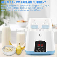 SNOWIE SOFT® 6 in 1 Baby Bottle Warmer & Sterilizer for Baby Food, Water Milk Heater & Defrost, Electric Steam Sterilizer with LCD Display, Accurate Temperature Control, Baby Accessories