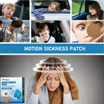 HANNEA Motion Sickness Patch for Adult Kids Natural Herb Motion Sickness Patch Relieve Vomiting, Nausea, Dizziness for Bus Trip,Flight Trip