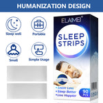 HANNEA  90PCS Anti-snoring Tape Snore Stopper Strips Nasal Strips to Reduce Mouth Breathing Anti Snoring Strips to Improve Sleep Aids Mouth Sleep Strips for Snoring Reduction