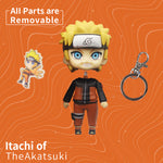 PATPAT Naruto Keychain, Anime Keychain, Cute Keychains, Anime Accessories, Naruto Uzumaki Figures Keychain Collection (Naruto Uzumaki)