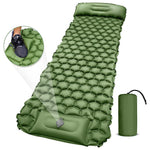 Proberos Air Mattress with Pillow and Built-in Foot Pump, Portable Folding Camping Sleeping Bed Inflatable Mattress for Camping Backpacking Hiking Traveling Tent Car, Camping Accessories