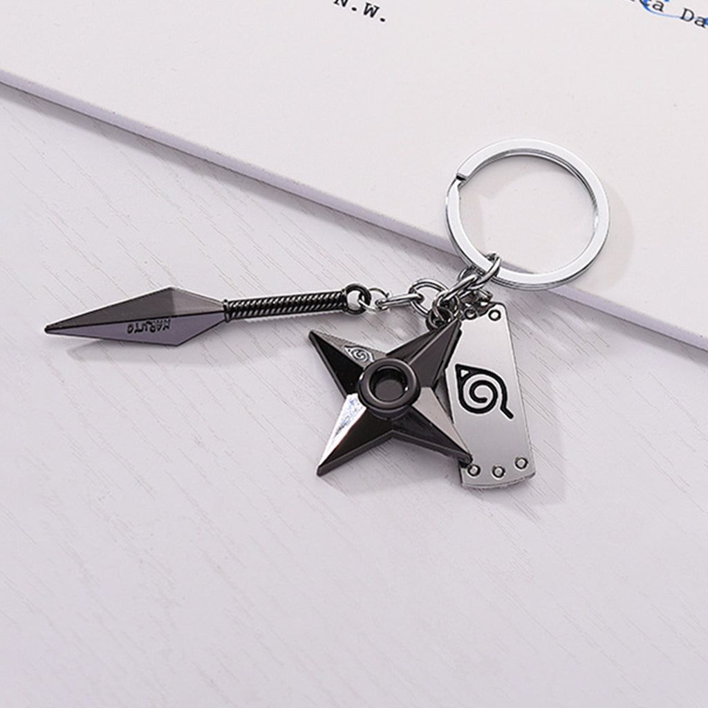 ZIBUYU Keychain Konoha Sign Pendent Keychain Keychain Collection
