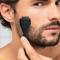 MAYCREATE Beard Roller for Men for Face Body Beard Hair Growth