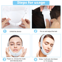 HANNEA Smart V-Face Machine Face Massager EMS Micro-current Multi-function Face-lifting Remove Double Chin Tighten Facial Contour Women Beauty Product