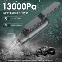 Supvox 13000PA Strong Suction Vacuum Wireless Cleaner for Home and Car with UV Light, Small Hand Vacuum Cleaner for Home, Mini USB Rechargeable Vacuum Cleaner