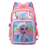 PALAY 2 in 1 Kids Bags For Girls Backpack Messenger Bag 16'' Girl School Backpack Princess Elsa Cartoon School Backpack for Girls Gift for Kids Primary Student
