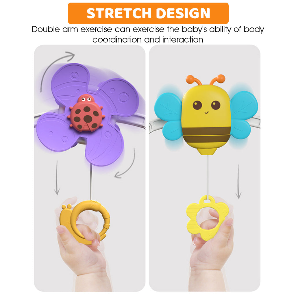 PATPAT Hanging Toys for Babies 0-6 Months Cot Mobile Stroller Toy Crib Toy Arch Crib Hanging Toy with Pendent Toy Car Seat Rattle Toy new born baby toys Sensory Toys for Babies Boys Girls 3-12 Months