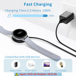 ZORBES New Version Watch Charger Compatible with Samsung Galaxy Watch, Portable Charging Dock for Galaxy Watch 4 for Galaxy Watch 3 41mm/45mm, for Galaxy Watch Active 1/2