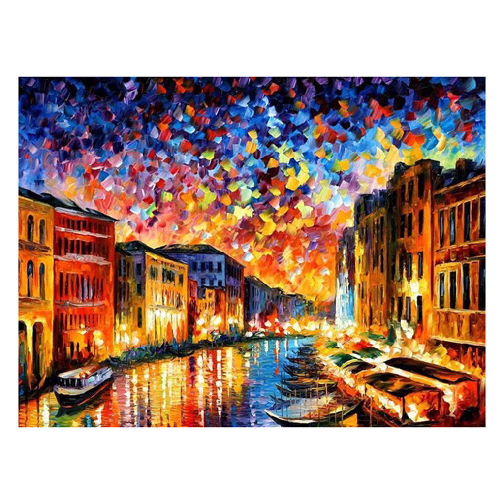 HASTHIP  DIY 5D Diamond Painting Kit,Crystal Rhinestone Diamond Painting for Home Wall Decor Rainbow Tree,30 * 40CM (Multi-Color 2)