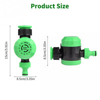 HASTHIP Drip Irrigation Timer for Garden Farm, Manual Irrigation Water Timer for Garden Hose Sprinkler, Mechanical Timer, No Need Battery and Easy to Use