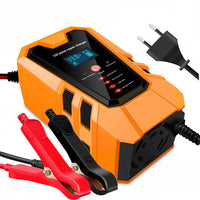 STHIRA Car Battery Charger, Smart Car Battery Charger 12V 6A Automatic, LCD 12V Pulse Repair Car Battery Charger, Battery Maintainer, Multi Protection Mechanism,Temperature Monitoring
