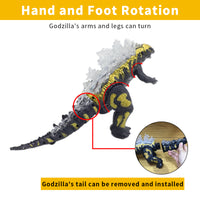 PATPAT  Electric G odzilla Toy 14'' Desktop Model with Light and Sound G odzilla Toy Movable Toy Dinosaur Model Action Figures Touch Vinyl Plastic Dinosaur Model Toy for Kids Gifts for Kids Boys Girls