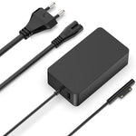 Verilux Charger Adapter for Surface Pro with 6ft Power Cord, 44W 15V 2.58A Power Supply AC Adapter for Surface Pro 7/6/5/4/3/X, Surface Laptop 3/2/1, Surface Go 2/1, Surface Book