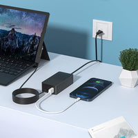 Verilux Charger Adapter for Surface Pro with 6ft Power Cord, 44W 15V 2.58A Power Supply AC Adapter for Surface Pro 7/6/5/4/3/X, Surface Laptop 3/2/1, Surface Go 2/1, Surface Book