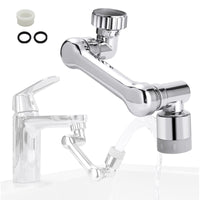 HASTHIP Swivel Faucet Extender, 1080¡ã Rotatable Multifunctional Extension Faucet, Universal Sink Water Aerator, 2 Mode Splash Nozzle Filter Extension, Can Be Used for Bathroom Sink, Kitchen Sink