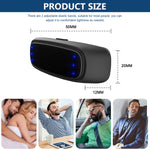 HANNEA Snoring Stopper for Men Women Smart Anti Snoring Devices Electric Massage Anti-snoring Device Tighten Loosen Jaw Muscle, Sleep Aid Custom Night Mouth Guard for Stop Snoring Comfortable to Wear