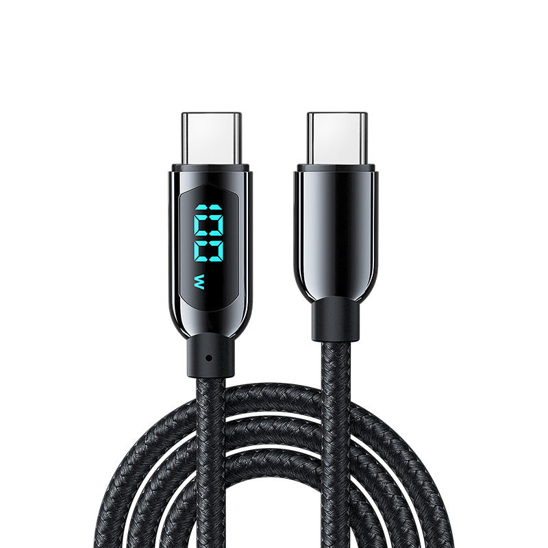 ZORBES Type?C To?Type?C?Cable, 5A 100w C To C?Type?Cable?Fast?Charging, Nylon Braid 480mbps Data Sync Usb?C To?Usb?C?Cable With E-Marker Chip For Macbook Pro/Air /Ipad Pro/Switch/Galaxys20(1.2m)