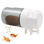 Qpets 340ml Automatic Fish Feeder Aquarium Automatic Fish Feeder with 3 Timer, Moisture-Proof Aquarium Tank Fish Food Dispenser Electric Auto Fish Food Dispenser Adjustable Feeding Amount