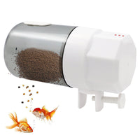 Qpets 340ml Automatic Fish Feeder Aquarium Automatic Fish Feeder with 3 Timer, Moisture-Proof Aquarium Tank Fish Food Dispenser Electric Auto Fish Food Dispenser Adjustable Feeding Amount