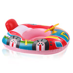 Proberos Inflatable PVC Float Seat Toy for Swimming Pool Baby Float Child Cute Swim Float Seat Safe Anti-flip Over Pool Float Seat for 3 Years Old and Under