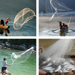 Proberos 30m x 1.0m Fishing Net Single Layer Fishing Net with Lead Weighs Undersea Fishing Net Mesh Fishing Net Densed Mesh Fishing Net for Mariculture