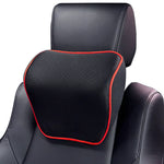 STHIRA Car Neck Pillow Ergonomic Car Seat Headrest Pillow Comfortable Neck Rest Cushion Memory Foam Car Headrest Pillow with Breathable Detachable Pillow Cover