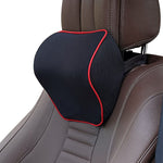 STHIRA Car Neck Pillow Ergonomic Car Seat Headrest Pillow Comfortable Neck Rest Cushion Memory Foam Car Headrest Pillow with Breathable Detachable Pillow Cover
