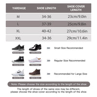 PALAY Silicone Shoe Covers for Kids, Men, Women with Double-Breasted, Anti-Slip and Waterproof Shoe Cover, TPE Sole Wear-resistant and Reusable Shoes Cover for Rainy Season (for Size 5.5-6.5)