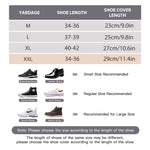 PALAY Silicone Shoe Covers for Kids, Men, Women with Double-Breasted, Anti-Slip and Waterproof Shoe Cover, TPE Sole Wear-resistant and Reusable Shoes Cover for Rainy Season (for Size 9-11)
