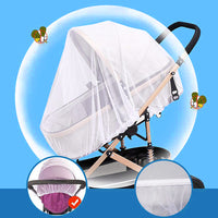 SNOWIE SOFT  Phenovo Mosquito Nett For Babies Carriage Stroller Pram, Mosquito Net Plus Size For Baby 0 To 3 Year (White)