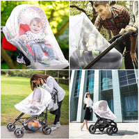 SNOWIE SOFT  Phenovo Mosquito Nett For Babies Carriage Stroller Pram, Mosquito Net Plus Size For Baby 0 To 3 Year (White)